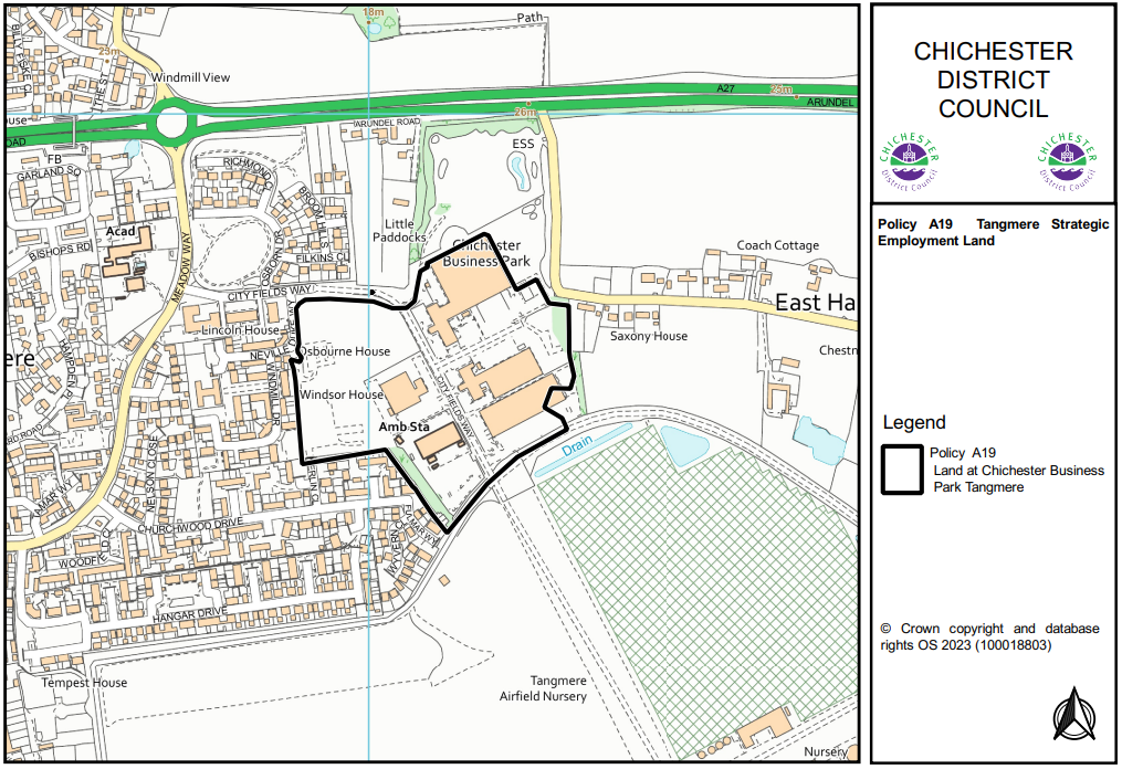 Policy A19 Tangmere Strategic Employment Land