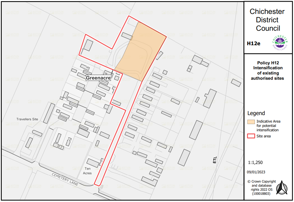 Map H12e - Greenacre