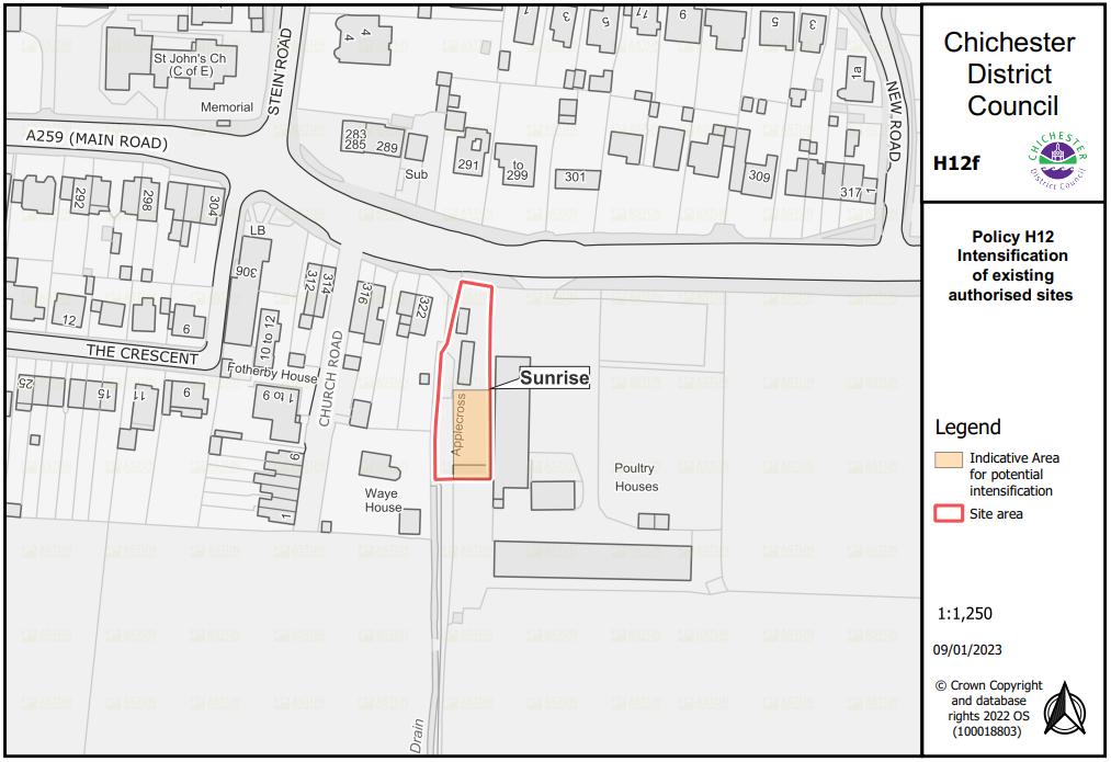 Map H12f - Sunrise