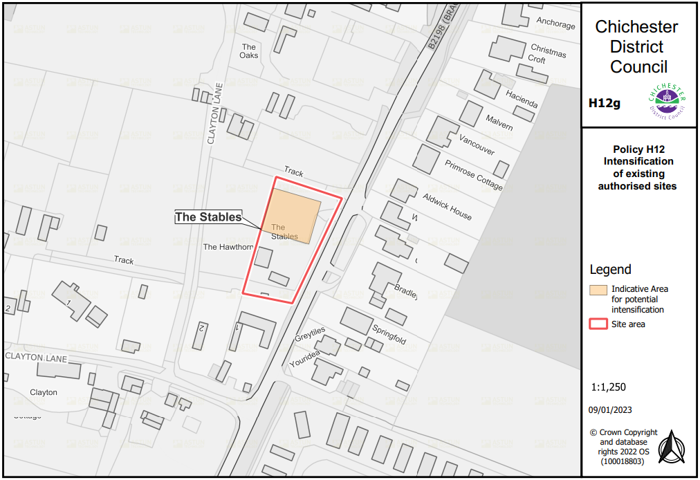 Map H12g - The Stables