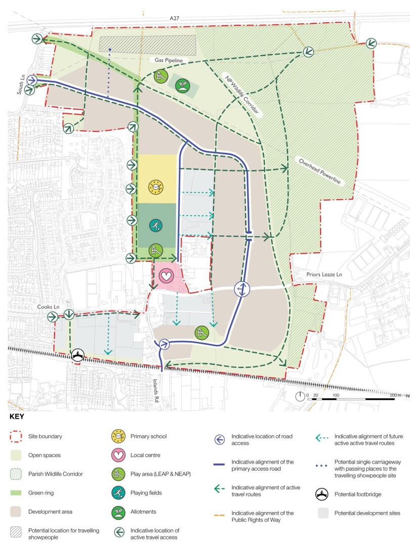 Figure 2 - Framework masterplan
